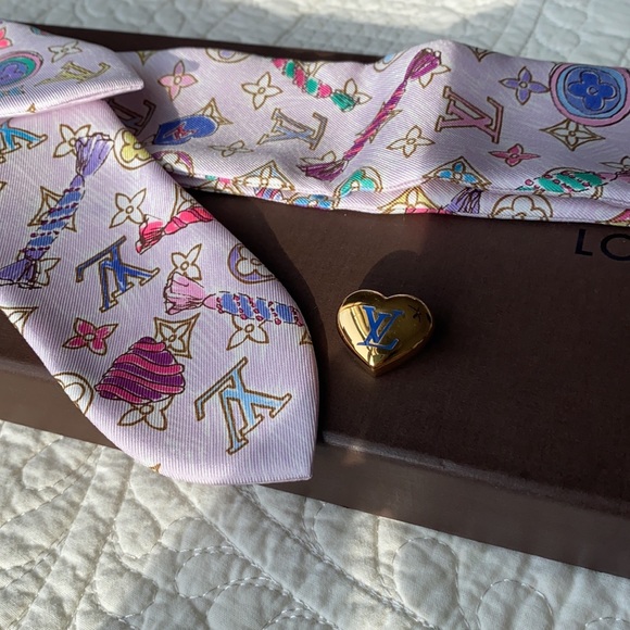 Louis Vuitton bandeau, scarf, vintage, autentic, silk - Picture 5 of 8